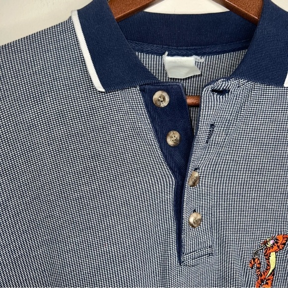 Walt Disney Men’s Tigger Polo Goff Shirt Resort Shirt Size Medium - Picture 5 of 10